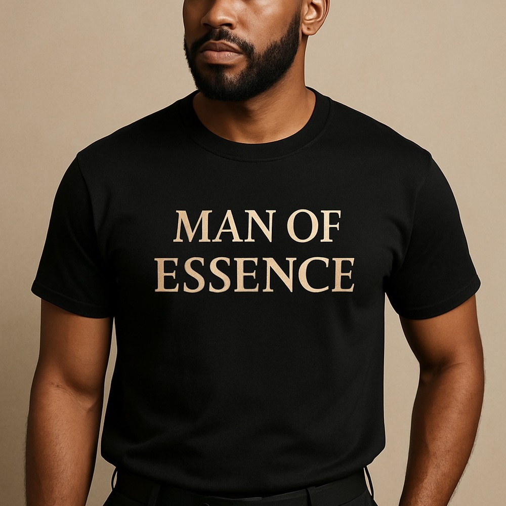 Man of Essence Tee | Bold Faith Style | Christian Men’s T-Shirt